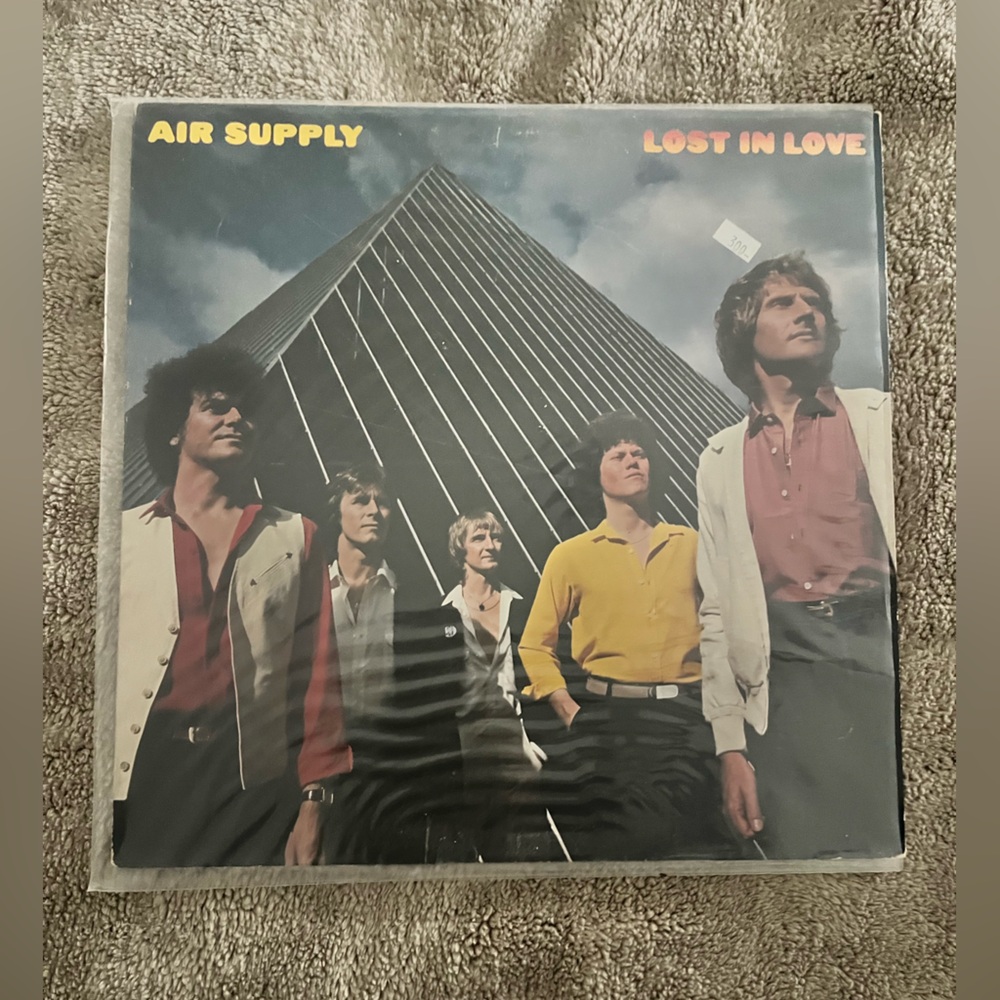 Air Supply "Lost in Love" Vinyl record album